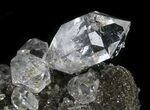 Exceptional Herkimer Diamond Cluster On Druzy Quartz #34053-4